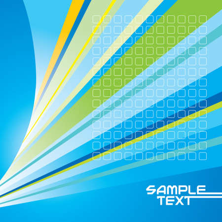 Abstract background with sample text boxのイラスト素材