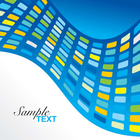 abstract colorful check pattern background - Illustrationのイラスト素材