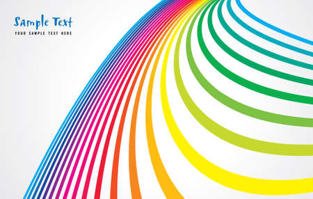 rainbow colors backgroundのイラスト素材