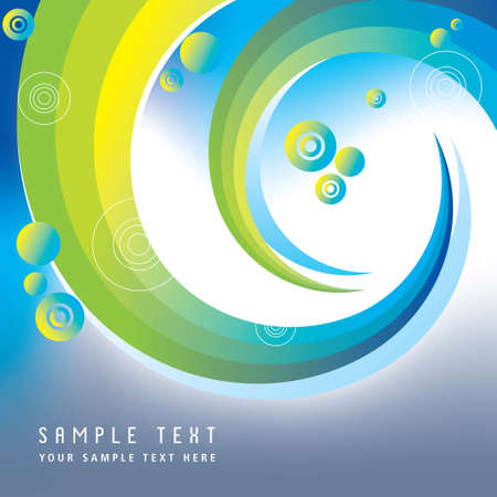 Abstract curved background templateのイラスト素材
