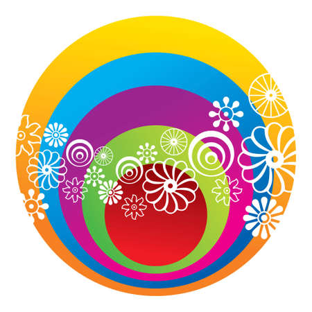 Abstract Circular Logo Design Element - Illustrationのイラスト素材