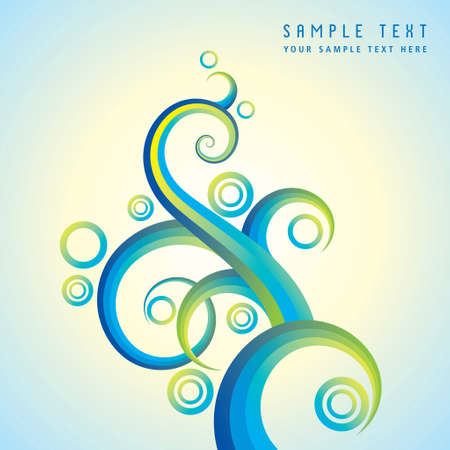 eps10 abstract blue backgroundのイラスト素材