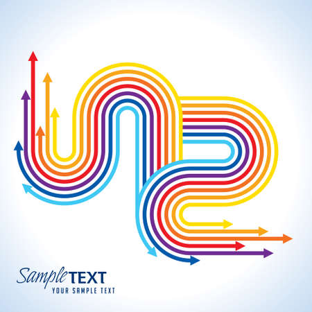 Abstract brochure designのイラスト素材