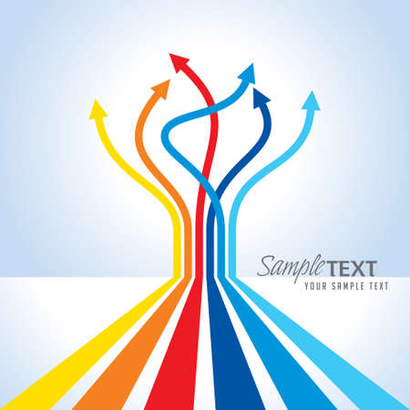 Teamwork arrows - Illustrationのイラスト素材