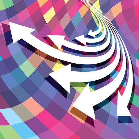 Abstract arrows - Illustrationのイラスト素材
