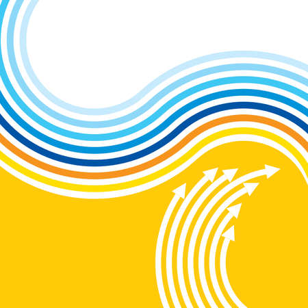 business arrow conceptのイラスト素材