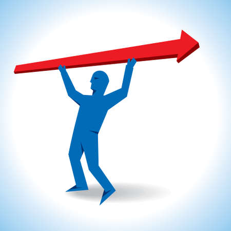 Arrow concept - Illustrationのイラスト素材