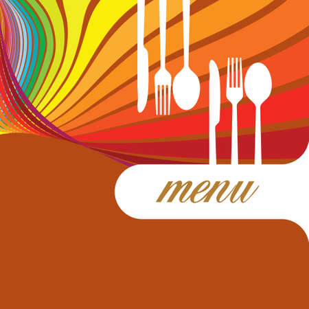 Elegant card for restaurant menu - Illustrationのイラスト素材