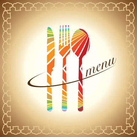 Menu design - Illustrationのイラスト素材