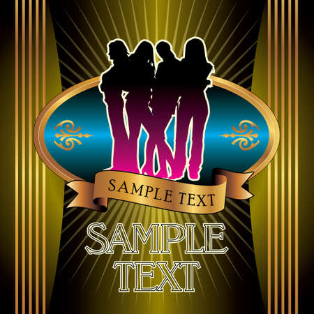 Fashion Girls - Illustrationのイラスト素材