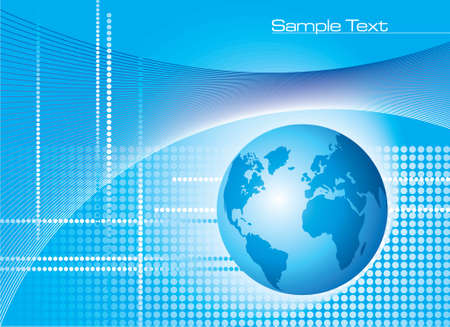 Global Communication Background - Illustrationのイラスト素材