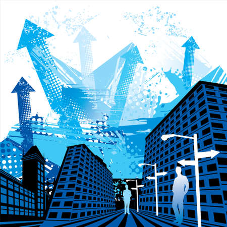 Urban Tech - Illustrationのイラスト素材