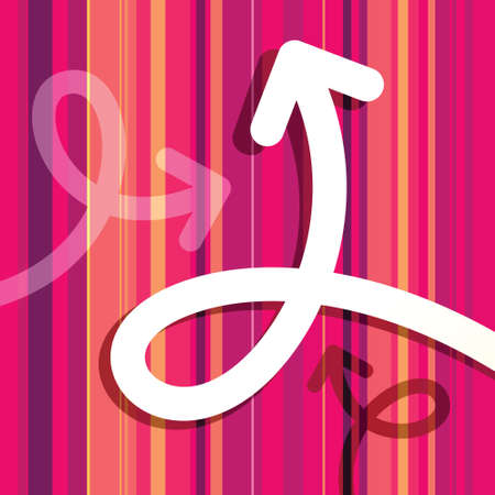 abstract arrow background - Illustrationのイラスト素材