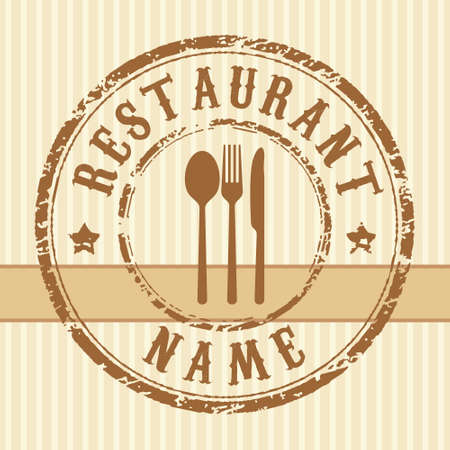 Restaurant menu designのイラスト素材