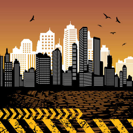 cityscape - Illustrationのイラスト素材