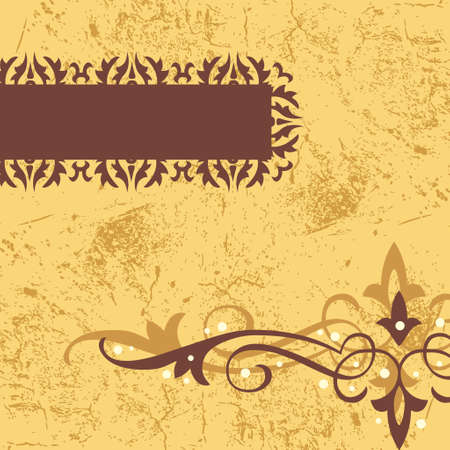 beige cardのイラスト素材