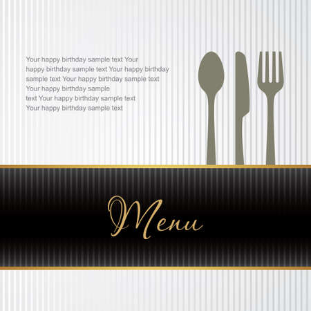 Restaurant menuのイラスト素材