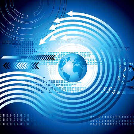 Abstract globe background - Illustrationのイラスト素材