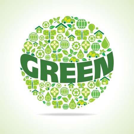 green label - Illustrationのイラスト素材