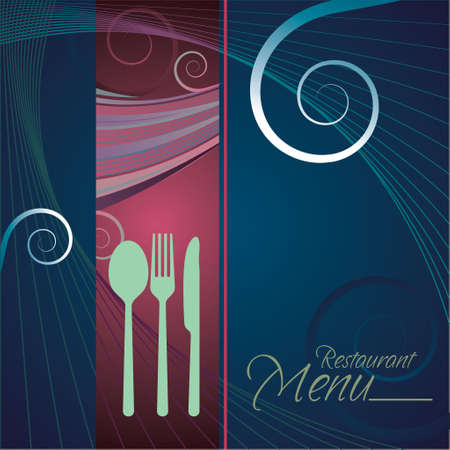 Restaurant menu designのイラスト素材