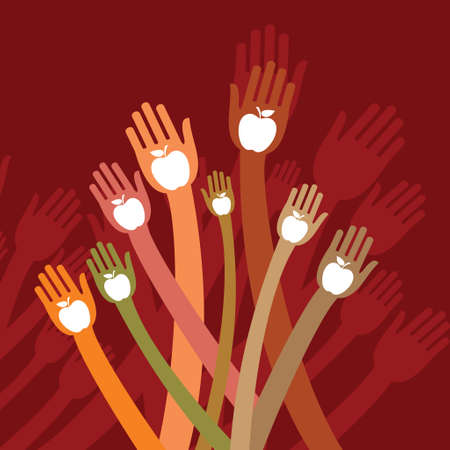 Volunteer - Illustrationのイラスト素材