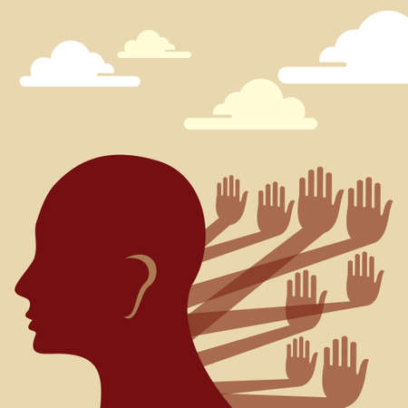 concept of unity - Illustrationのイラスト素材