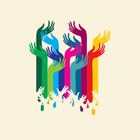 Hands - illustration - Illustrationのイラスト素材