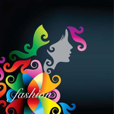 fashion girl- illustrationのイラスト素材