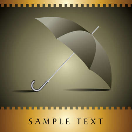 Rain Umbrella - Illustrationのイラスト素材