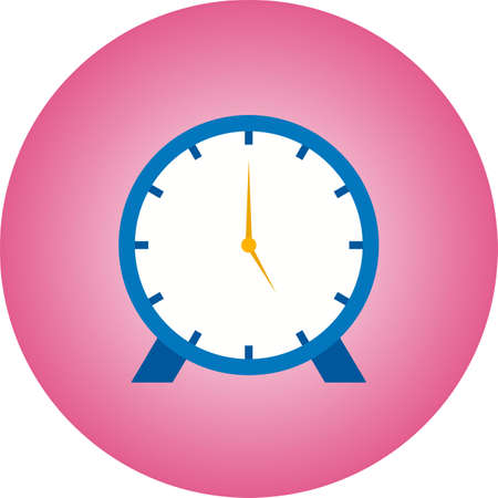Flat icon with Gradient Background