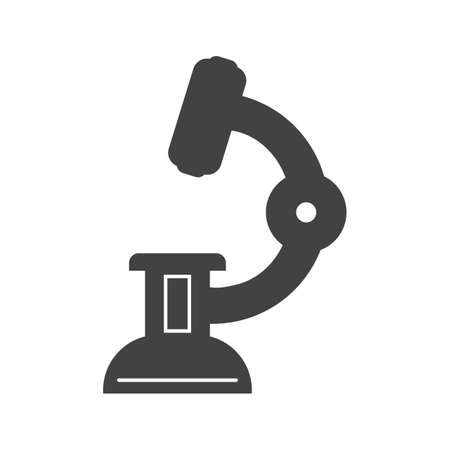 Laboratory Glyph Black Iconのイラスト素材