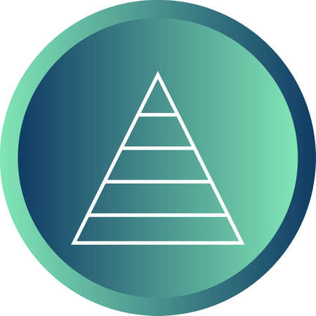 Beautiful Angle vector line iconのイラスト素材