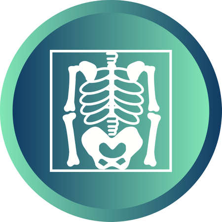 Beautiful Skeleton Vector Glyph icon