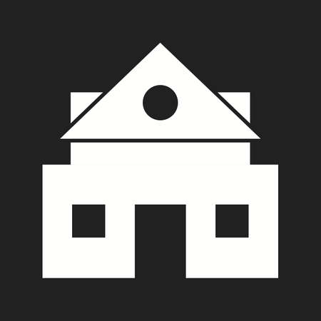 Beautiful House Vector Glyph Icon