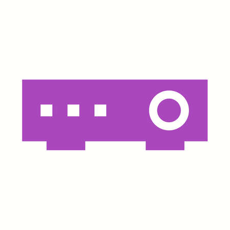 Beautiful Projector Vector Glyph icon