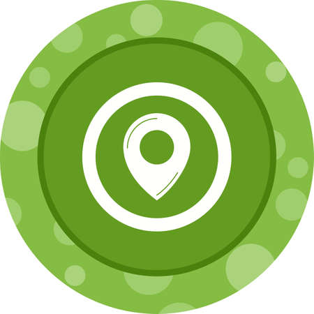 Beautiful Marker Vector Glyph iconのイラスト素材