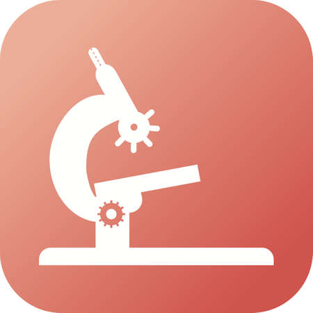 Beautiful Microscope Vector Glyph icon