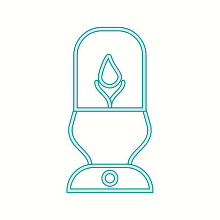 Beautiful Laltain Line Vector Iconのイラスト素材