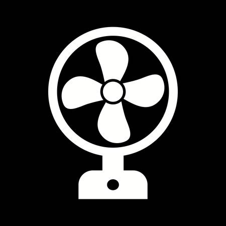 Unique Fan Vector Glyph Iconのイラスト素材