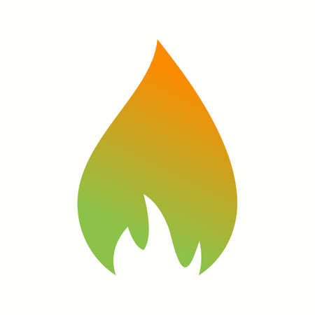Unique Candle Vector Glyph Iconのイラスト素材