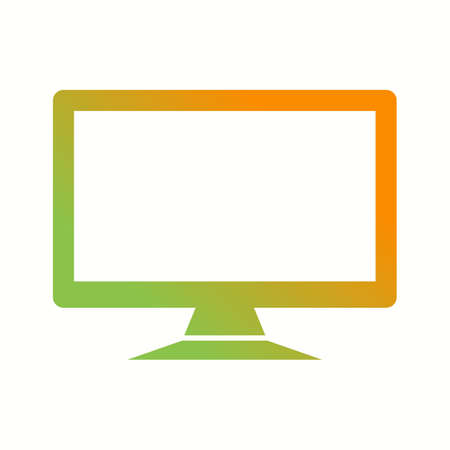 Unique LCD Glyph Vector Icon