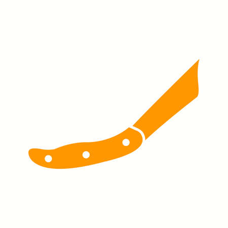 Beautiful Knife Glyph Vector Iconのイラスト素材