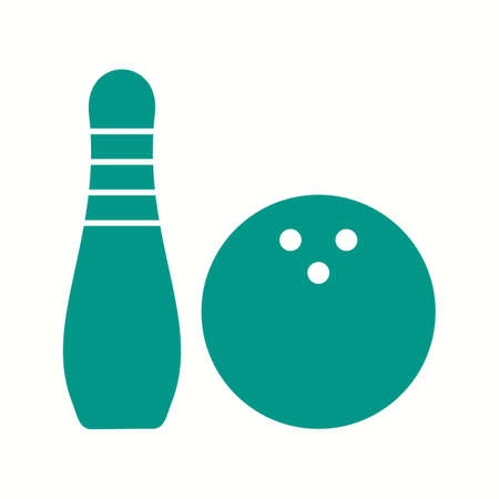 Beautiful Game Glyph Vector Iconのイラスト素材