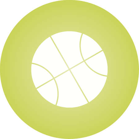 Beautiful Ball Glyph Vector Iconのイラスト素材