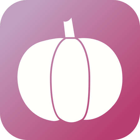 Unique Pepper Vector Glyph Iconのイラスト素材