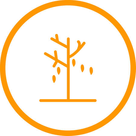 Unique Leaves In Wind Vector Glyph Iconのイラスト素材