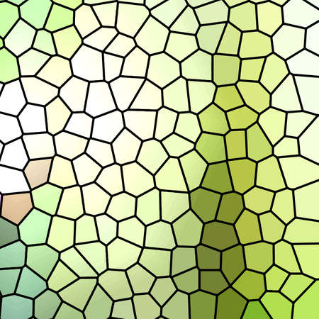 Bright color background with stained glass effectのイラスト素材
