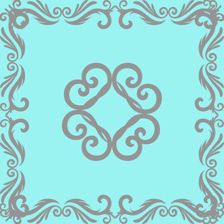 Unique Style Colorful Ornamental Patternのイラスト素材