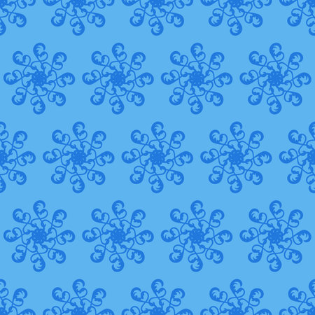 Unique Style Colorful Ornamental Patternのイラスト素材