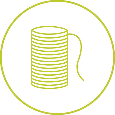 Unique Thread Line Vector Icon